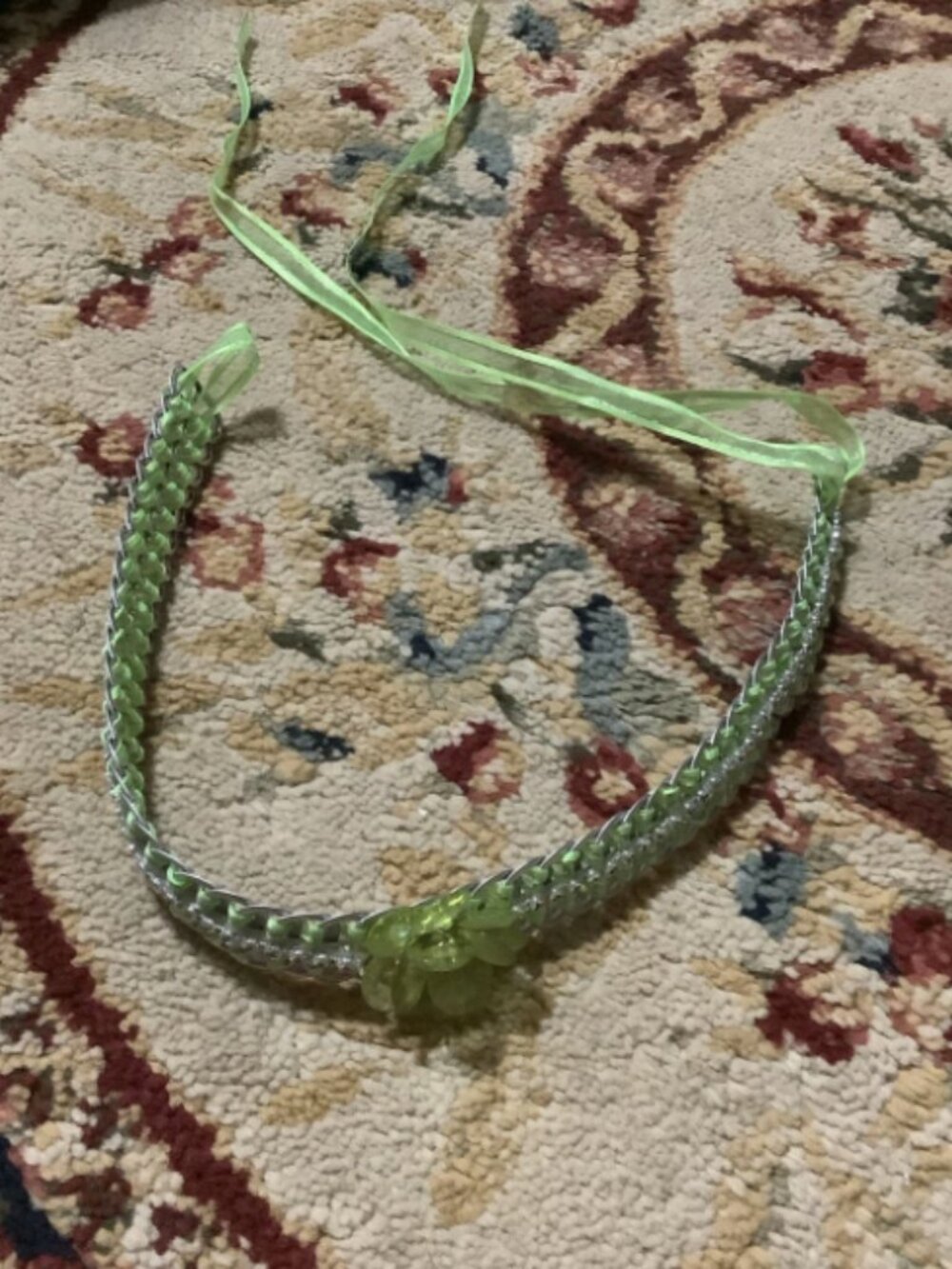Lime Green Handmade Pop Tabs Headband
